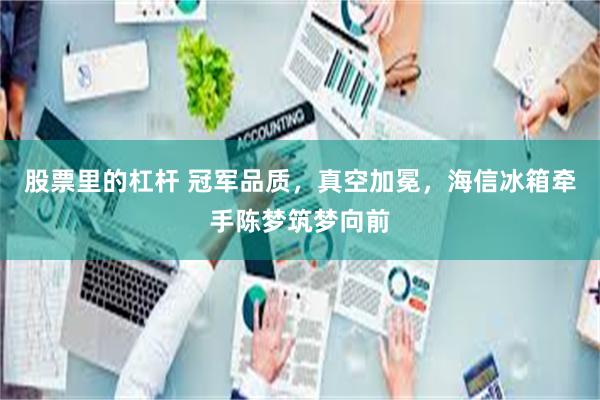 股票里的杠杆 冠军品质，真空加冕，海信冰箱牵手陈梦筑梦向前