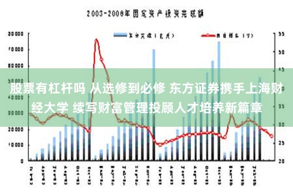 股票有杠杆吗 从选修到必修 东方证券携手上海财经大学 续写财富管理投顾人才培养新篇章