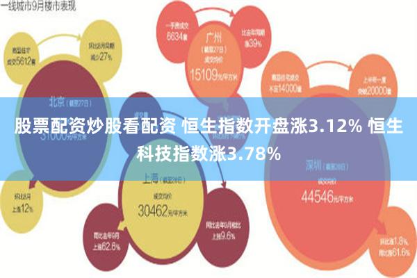股票配资炒股看配资 恒生指数开盘涨3.12% 恒生科技指数涨3.78%
