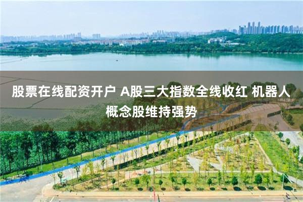 股票在线配资开户 A股三大指数全线收红 机器人概念股维持强势