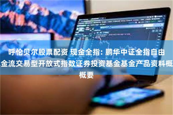 呼伦贝尔股票配资 现金全指: 鹏华中证全指自由现金流交易型开放式指数证券投资基金基金产品资料概要